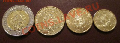Уругвай подборка 4 монеты UNC до 26.10.13 до 22.00 - IMG_1574б
