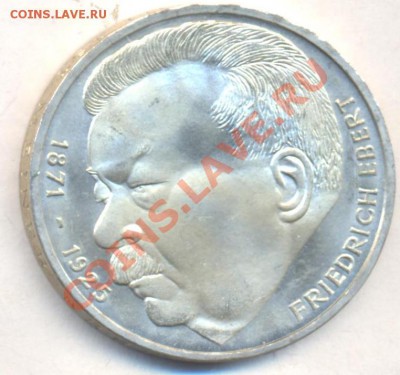 ФРГ 5 марок 1975 г. Минт J  26.10.13 г. 22-00 МСК . - Фрг 5 марок 1975 г.J