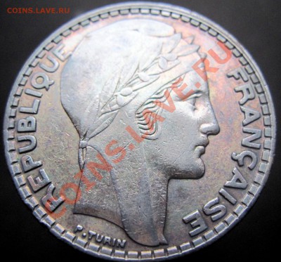 Франция 20 франков 1933 серебро до 25.10 21.00МСК - 6.1