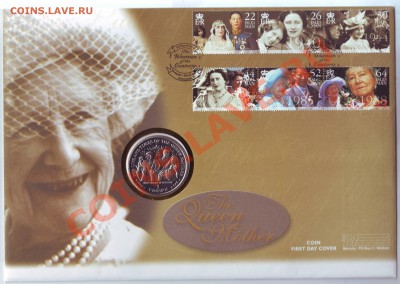 О.Мэн.Крона.1999.Королева Мать.Конверт.Марки. до 28.10 - 19990010.JPG