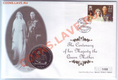 О.Мэн.Крона.1999.Королева Мать.2.Конверт.Марки. до 28.10 - 19990013.JPG