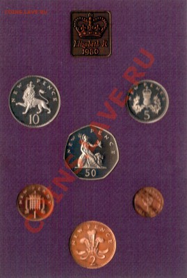 Великобритания набор 1980 до 28.10.13 в 22.00мск (7101) - 4-вел80а