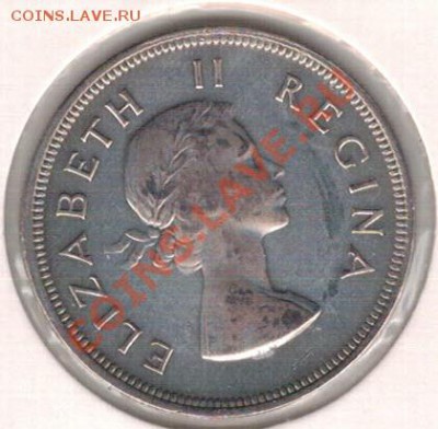 2 шиллинга 1954 до 28.10 в 22.00мск (6875) - 5-юар-полкр