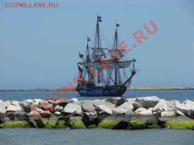 В 1995-1998 гг. в США под руководством Аллена Роула была построена копия парусника «Кальмар Нюкель», ныне являющаяся частью культурно-исторического центра Вилмингтона. Реплика судна - полностью действующая, все десять установленных на ней пушек могут вести огонь ядрами. Техника нынешней эпохи — электронное навигационное оборудование и два 165-сильных дизеля — тщательно замаскирована, чтобы не нарушать «чистоты» облика парусника. Стоимость проекта составила 3,2 млн. долларов. В первый рейс из Вилмингтона в Балтимор и Аннаполис новый «Кальмар Нюкель» отправился 26 апреля 1998 году. - копия пинаса