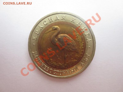 50 рублей.Красная книга. Дальневосточный аист. - IMG_1003.JPG
