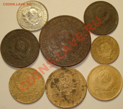 1 копейка 1926 + 8 монет до 26.10.13 в 22-00 МСК - 8 мон