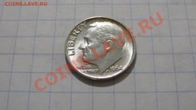КОРОТКИЙ АУК!!! США дайм 1964 Рузвельт до 25.10 в 22:30 - DSC03947.JPG