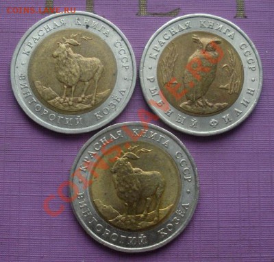Красная книга 1992 год 3 монеты. До 27.10. В 22.30. - DSCN5924.JPG