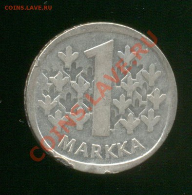 Ag. финляндия 1 марка 1967 до 30.10 22.00 - 5