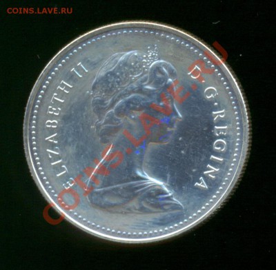 Ag. канада 1 доллар 1979 "грифон". UNC. до 30.10 22.00 - 1