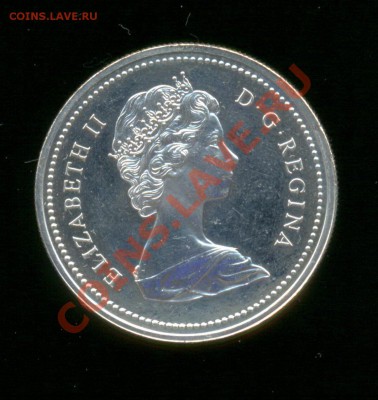 Ag. канада 1 доллар 1975 "калгари". UNC. до 30.10 22.00 - 2