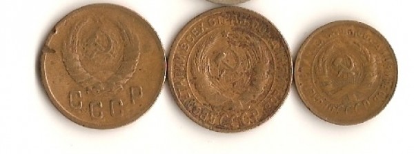 2 копейки ( 2шт ) 1 копейка :1930 1933 1945 - сканирование0049