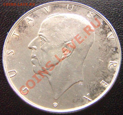 Швеция_памятные 2 кроны 1938. Серебро; до 25.10_22.02мск - 6757