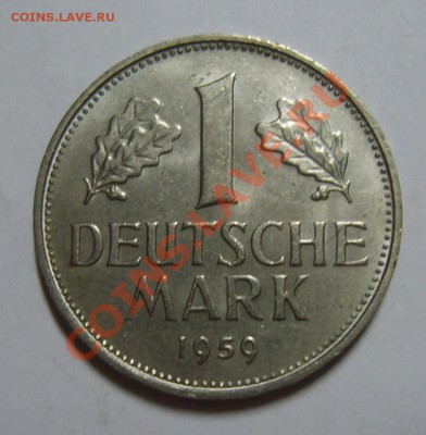 1 марка ФРГ 1959D. Оценка - S8302293.JPG