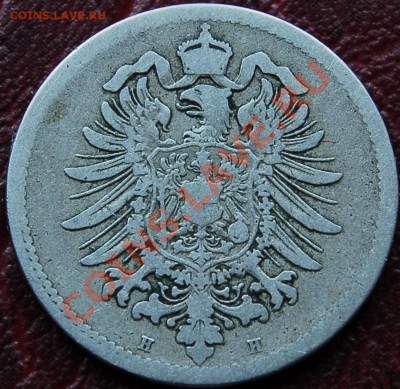 ГЕРМАНИЯ - 10 пфенигов 1874 Н - до 31 октября - 715