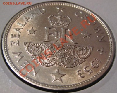 Крона Новая зеландия 1953 на оценку - IMG_7200.JPG