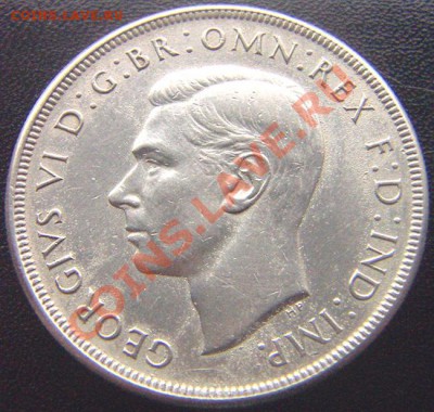 Серебряная австралийская крона 1937; до 26.10_22.10мск - 6635