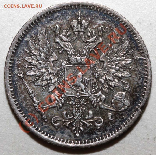 25 пенни 1909. Оценка - 25 пенни 1909 а