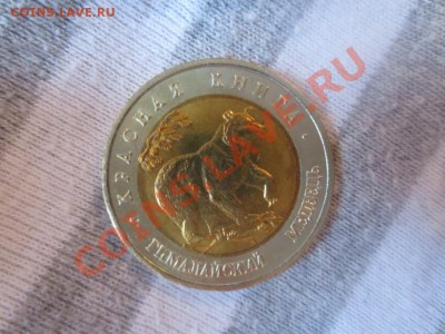 50 рублей.Красная книга. Гималайский медведь.. - IMG_1061.JPG