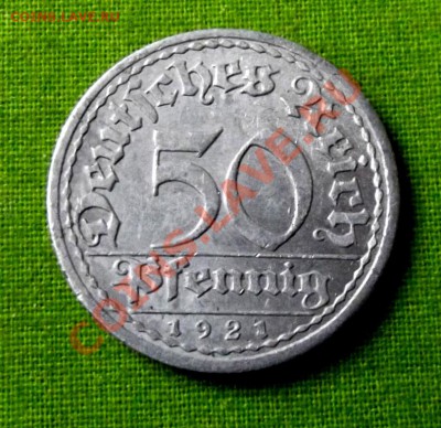 Веймарская рес-ка 50 пф 1921г. двор А до 31.1013г. до 22-00 - DSCF7300.JPG