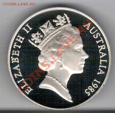 Ag АВСТРАЛИЯ 10$ 1985 ВИКТОРИЯ ДО 31.10 В 22.00МСК (7104) - 5-австр10-85
