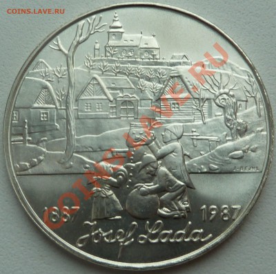 Ag, ЧСФР 500 крон 1987 Йозеф Лада до 29.10.13 22:00 мск - P1130210.JPG