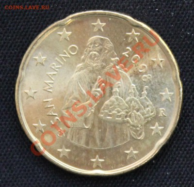 С 1 рубля САН МАРИНО 20 евроцентов 2008г. до 2.11.13г.в 22-0 - IMG_8579.JPG