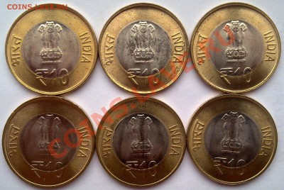 БИМ - Индия 10 рупий 2012 Шри Мата Вайшно Деви по фиксу - 271020138994