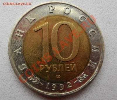 10 рублей 1992.  Краснозобая казарка До 02.11.13 22:00 МСК - DSCN0059.JPG