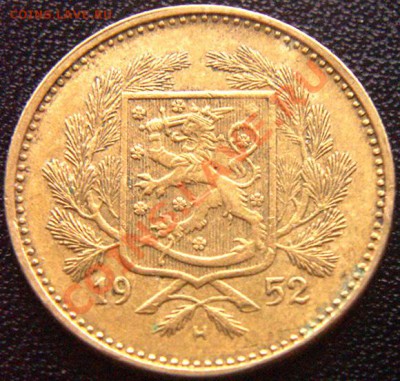 Финляндия_5 марок 1952; до 28.10_22.06мск - 6726