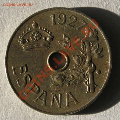 Испания. 26 Сентимос 1927 (30.10) - P1012414.JPG