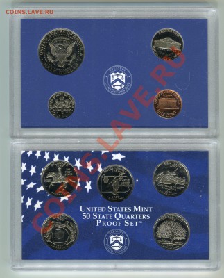 Набор США 1999 года, ПРУФ, до 03.11.2013 в 22-00 Мск - Набор ПРУФ 1999-1