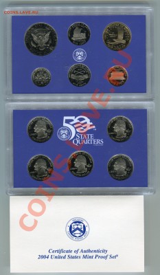 Набор США 2004 года, ПРУФ, до 03.11.2013 в 22-00 Мск - Набор ПРУФ 2004-1