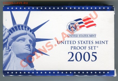 Набор США 2005 года, ПРУФ, до 03.11.2013 в 22-00 Мск - Набор ПРУФ 2005-2
