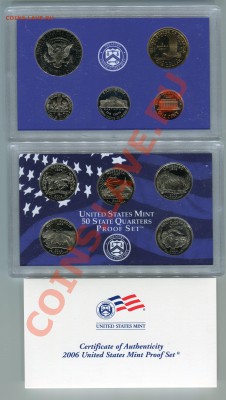 Набор США 2006 года, ПРУФ, до 03.11.2013 в 22-00 Мск - Набор ПРУФ 2006-1