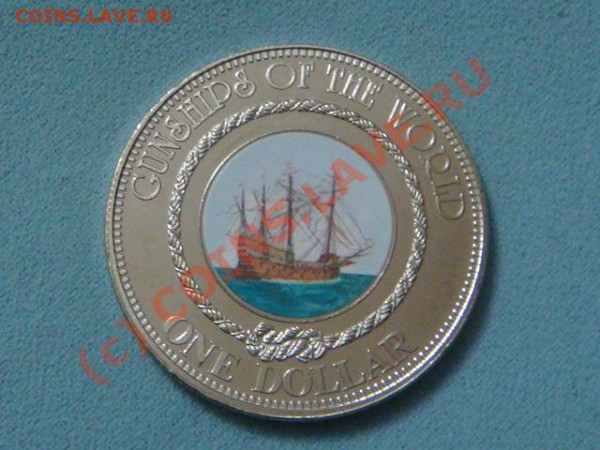 о.Кука 1 доллар 2006г.(корабль -2) до 25.01 - DSC03351.JPG