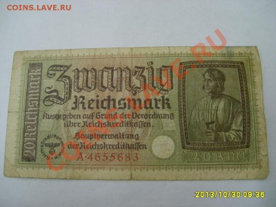 ГЕРМАНИЯ,20 РЕЙХСМАРОК (для оккупированных стран)!!до 1.11 - S6000157.JPG