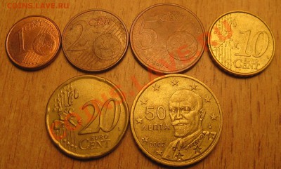 С РУБЛЯ-евроценты Греции 1,2,5,10,20,50-- 30.10.13. в 22.00 - Изображение 112