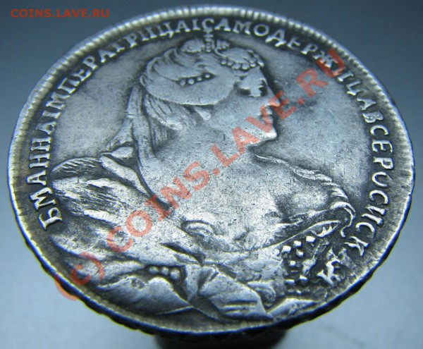 Монета ПОЛТИНА 1740 - anna_1