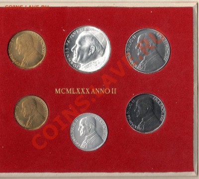 ВАТИКАН годовой набор 1980 UNC до 3.11.13 22-00 МСК - img622