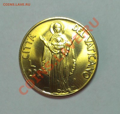 ВАТИКАН 200 ЛИР 1990 UNC до 3.11.13 22-00 МСК - IMAG1507