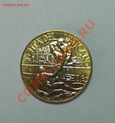 ВАТИКАН 200 ЛИР 1998 UNC до 3.11.13 22-00 МСК - IMAG1503