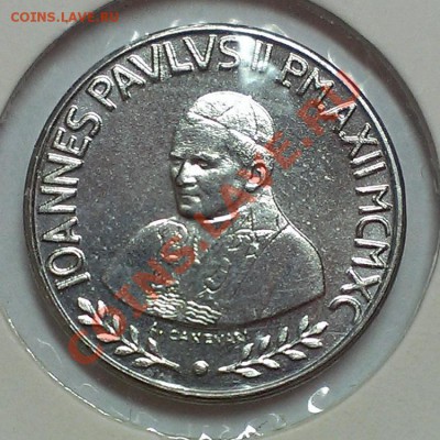ВАТИКАН 50 ЛИР 1990 UNC до 3.11.13 22-00 МСК - IMAG1528