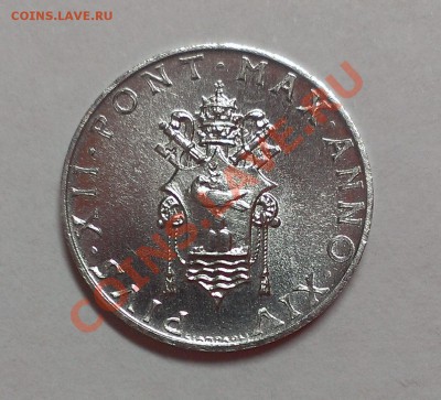 ВАТИКАН 1 ЛИРА 1952 UNC до 3.11.13 22-00 МСК - IMAG1555