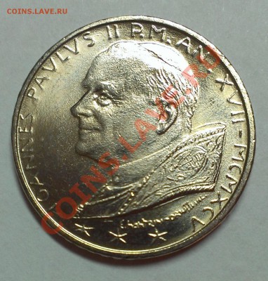 ВАТИКАН 100 ЛИР 1995 UNC до 3.11.13 22-00 МСК - IMAG1559
