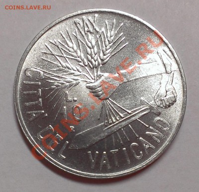 ВАТИКАН 10 ЛИР 1984 UNC до 3.11.13 22-00 МСК - IMAG1560