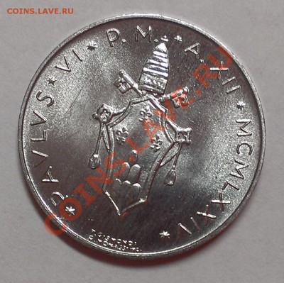 ВАТИКАН 5 ЛИР 1974 UNC до 3.11.13 22-00 МСК - IMAG1567