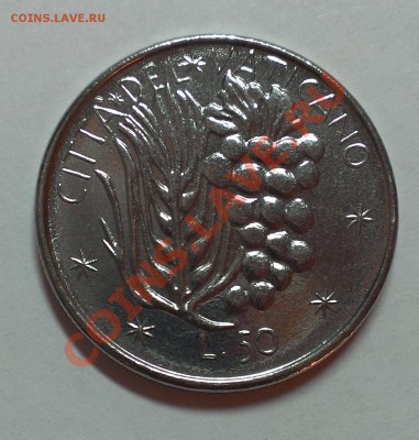 ВАТИКАН 50 ЛИР 1977 UNC 3.11.13 22-00 МСК - IMAG1581