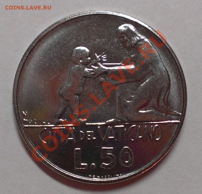 ВАТИКАН 50 ЛИР 1978 UNC 3.11.13 22-00 МСК - IMAG1597