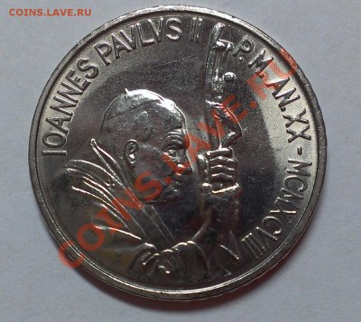 ВАТИКАН 100 ЛИР 1998 UNC до 3.11.13 22-00 МСК - IMAG1633